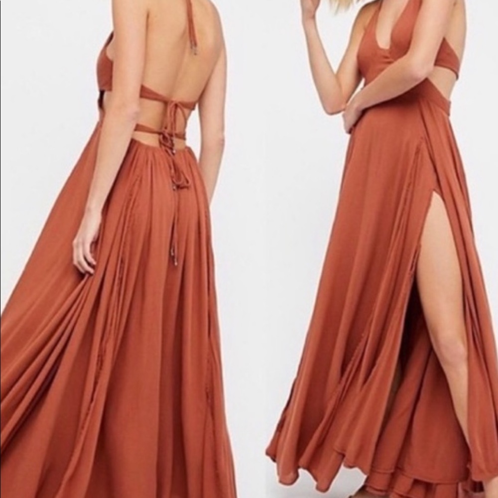 Free People Bohemian Maxi Dress small